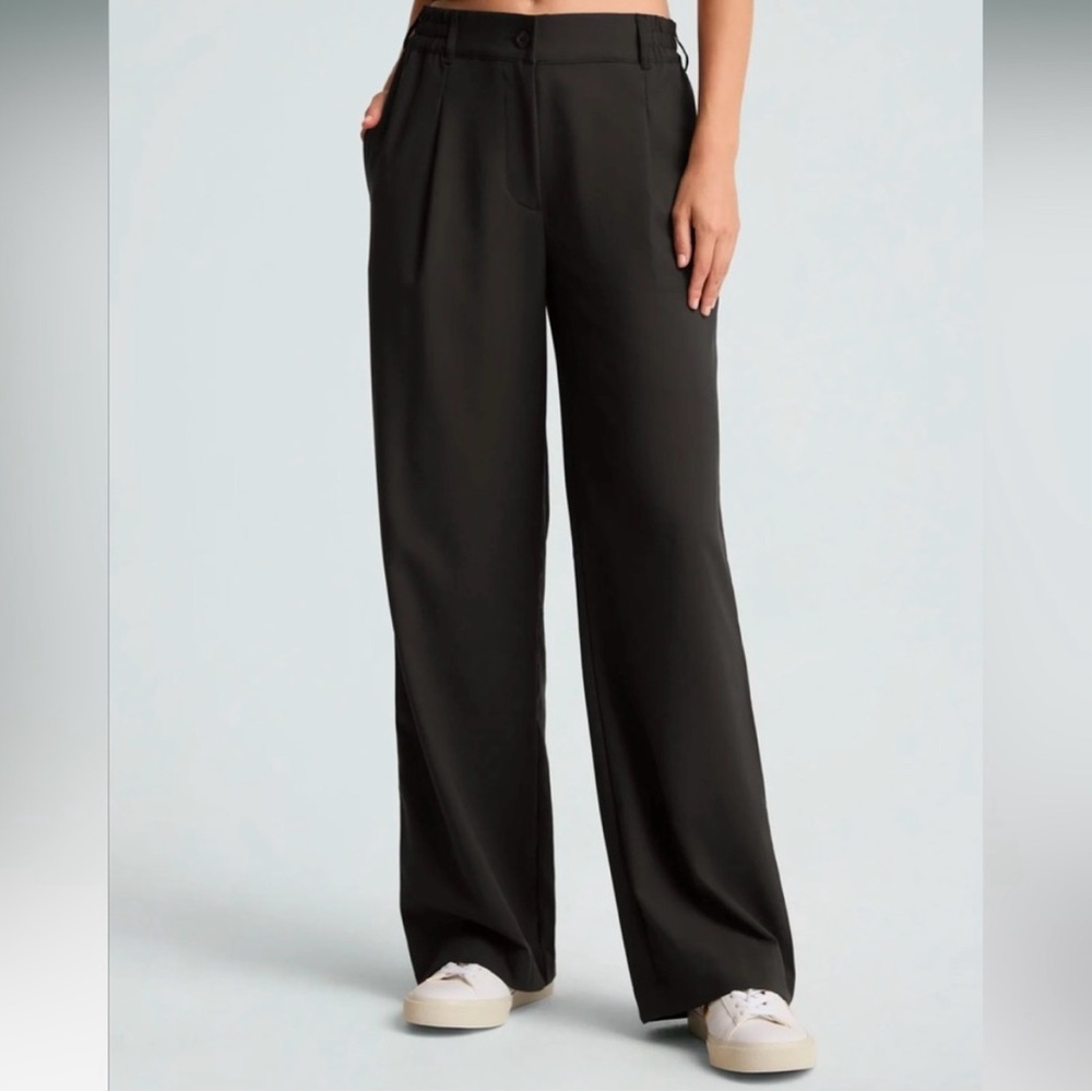 BEYOND YOGA Status Wide Leg Trousers